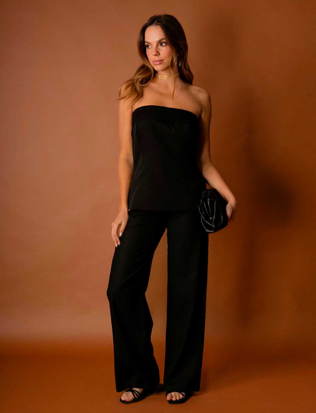 PANTALÓN LINO MÓNACO NEGRO C-Vive