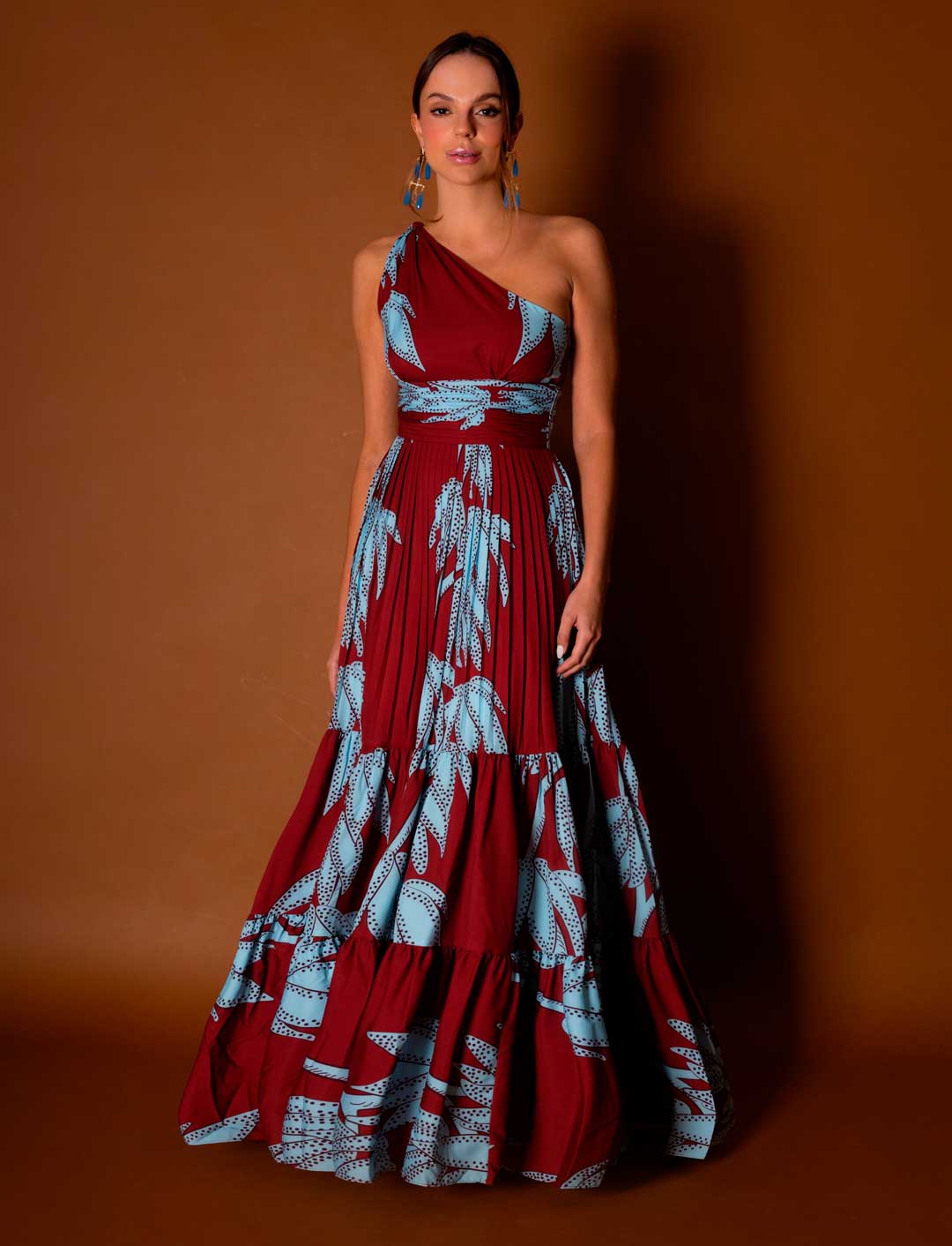 VESTIDO ALIANA TERRACOTA C-Vive Colombia