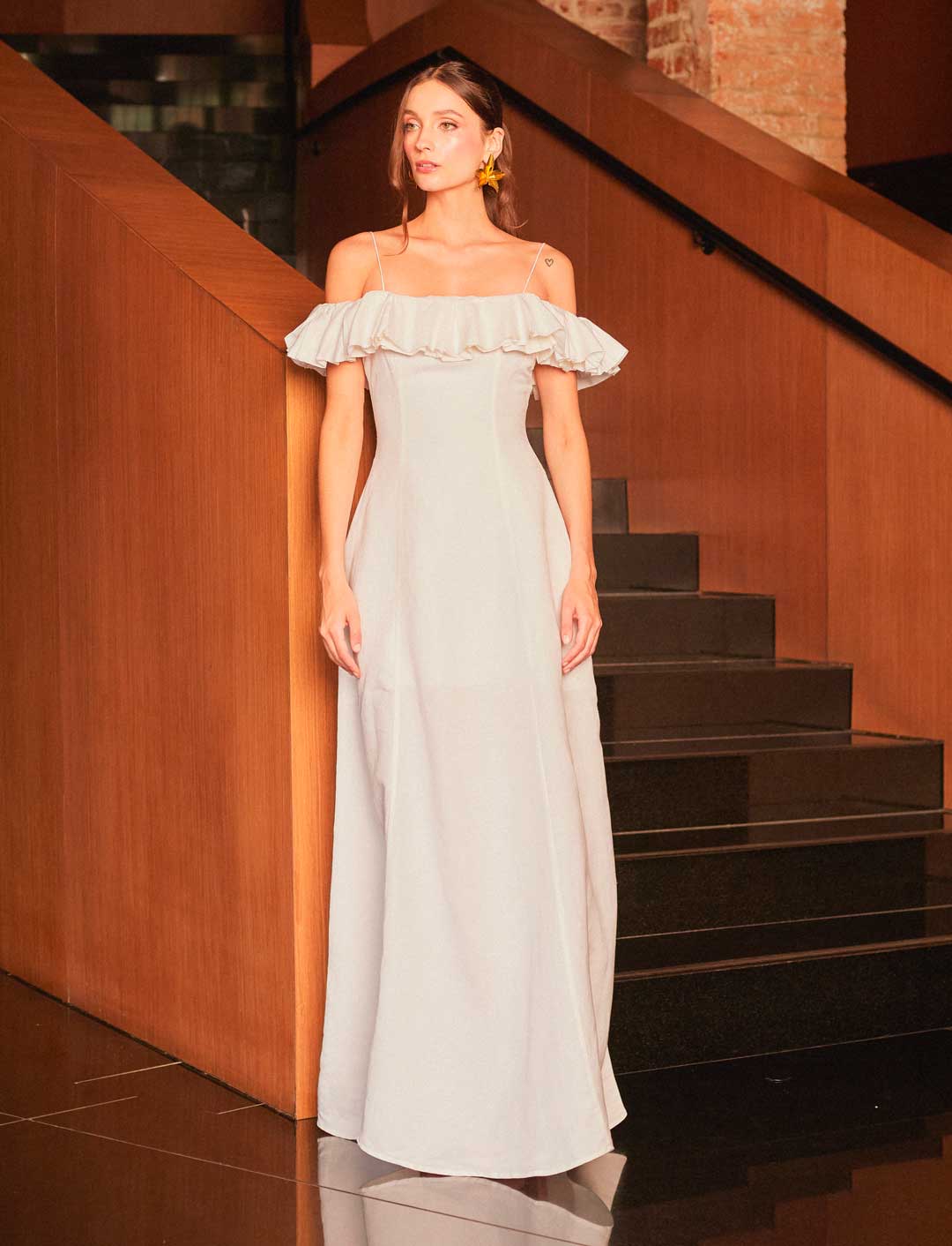 VESTIDO MYKONOS BLANCO C-Vive