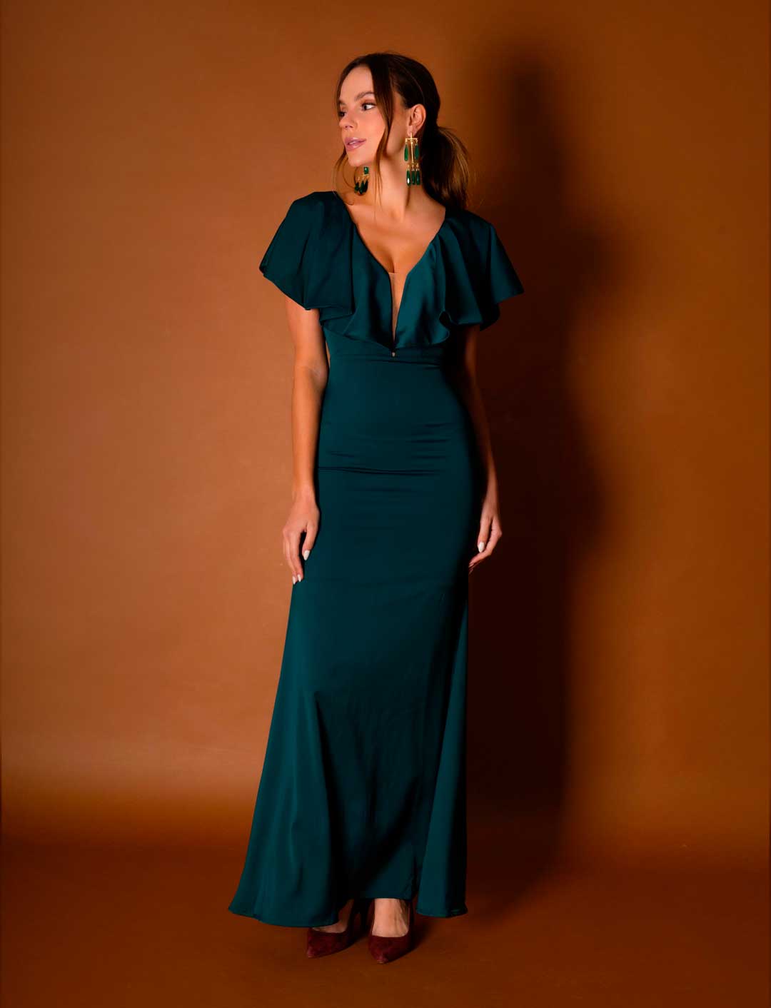 VESTIDO AMALFI VERDE C-Vive Colombia