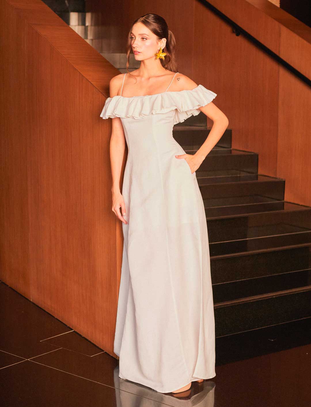 VESTIDO MYKONOS BLANCO C-Vive