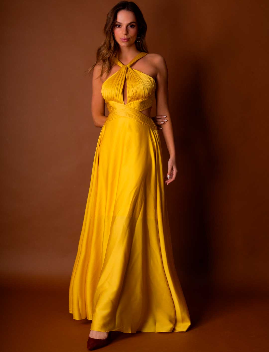 VESTIDO ELOISE AMARILLO C-Vive Colombia
