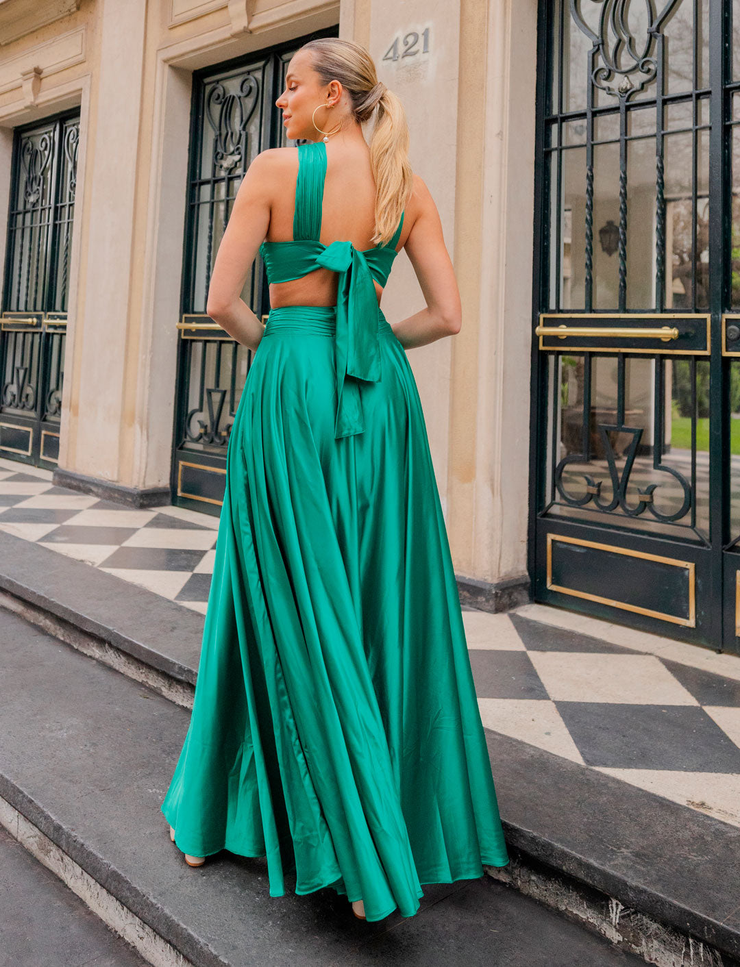 VESTIDO ELOISE VERDE C-Vive Colombia