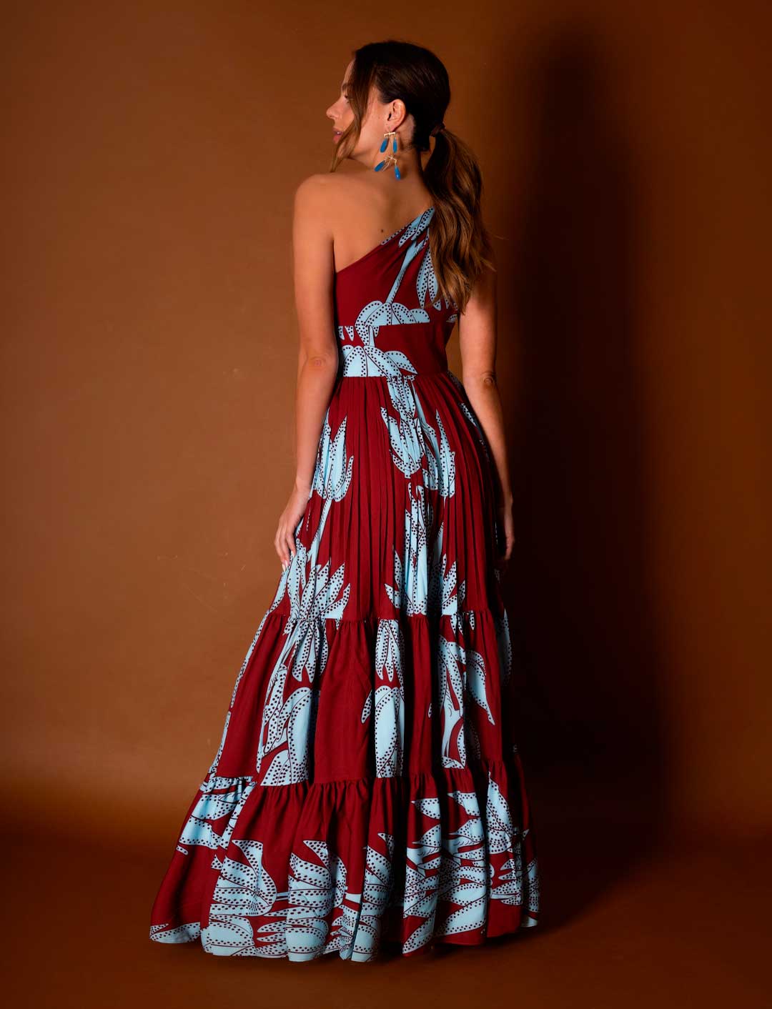 VESTIDO ALIANA TERRACOTA C-Vive Colombia