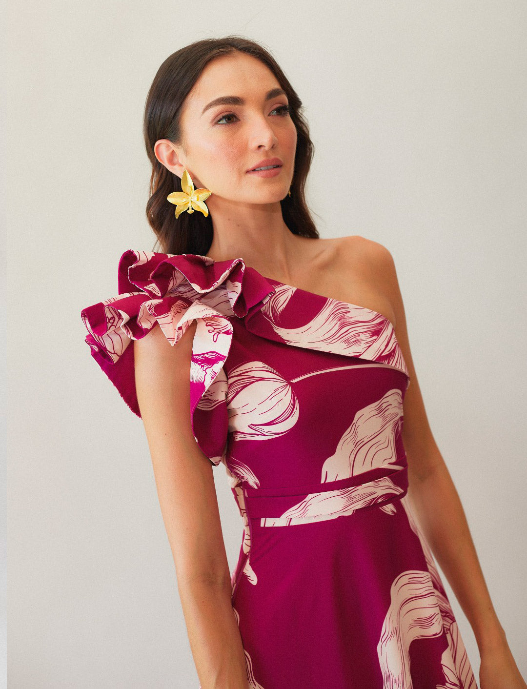 VESTIDO MILA MAGENTA