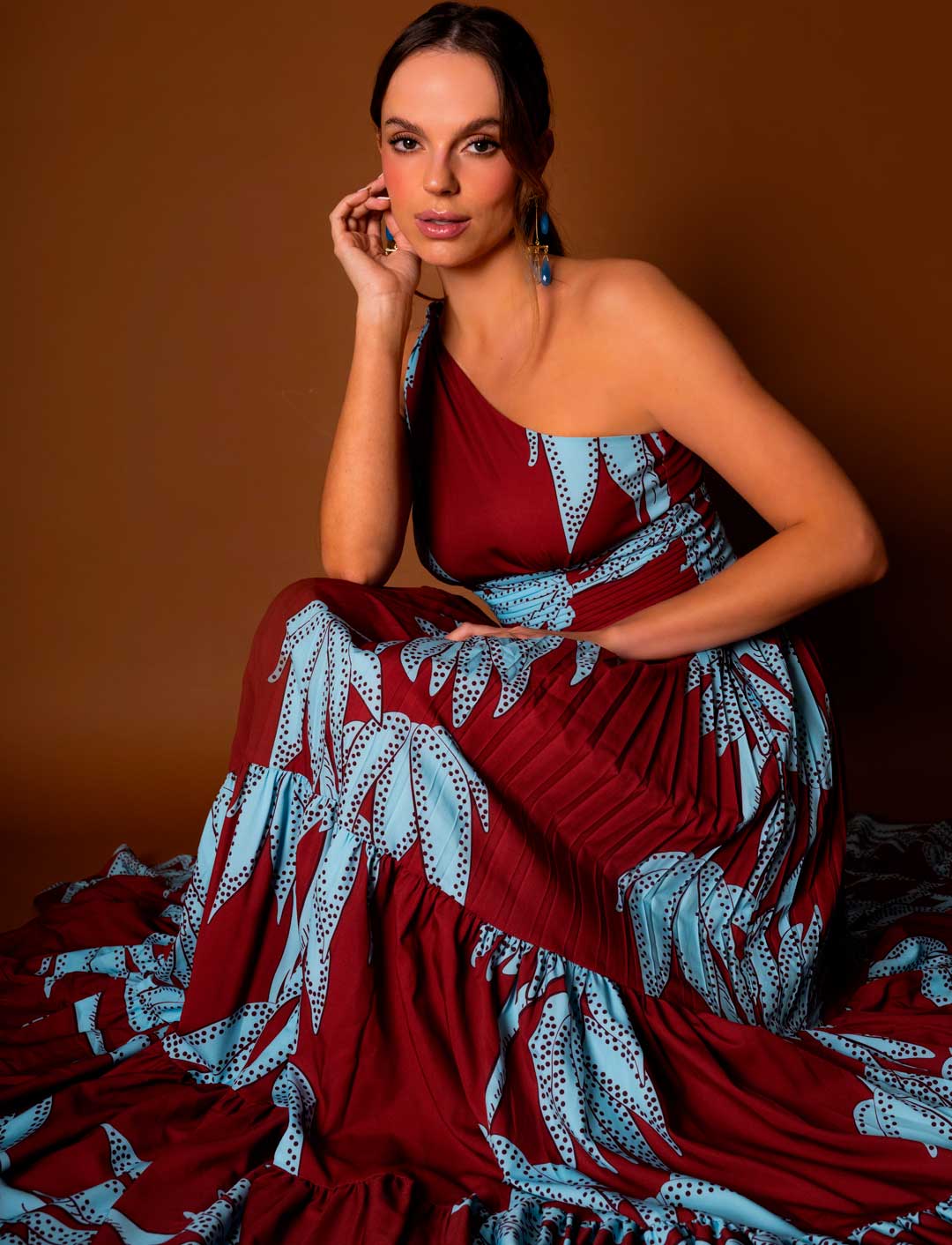 VESTIDO ALIANA TERRACOTA C-Vive Colombia