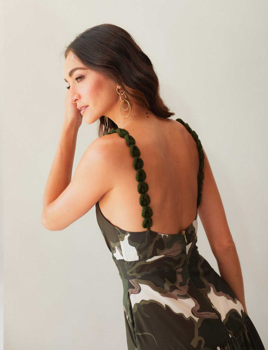 VESTIDO GÉNOVA VERDE C-Vive Colombia