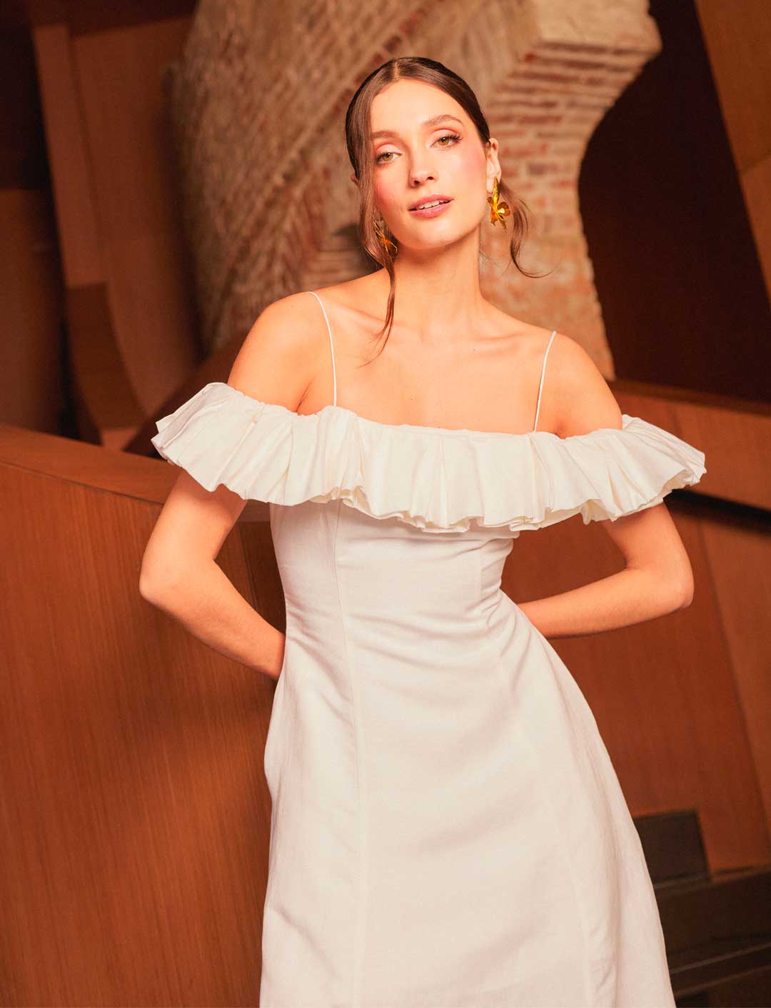 VESTIDO MYKONOS BLANCO C-Vive