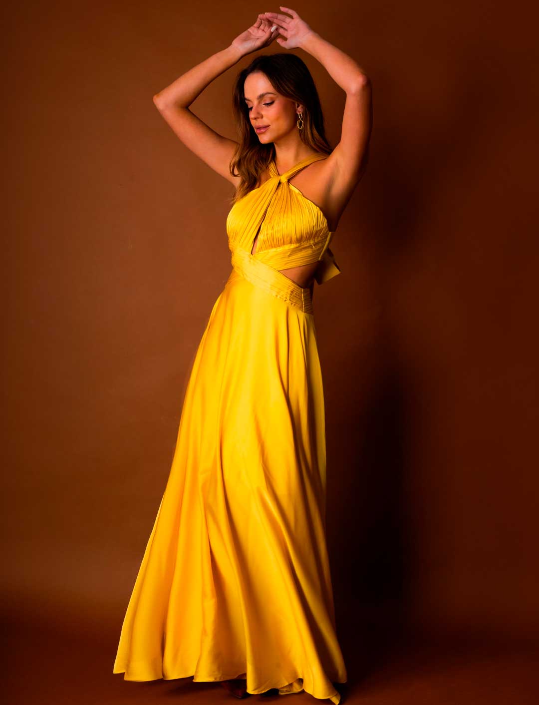 VESTIDO ELOISE AMARILLO C-Vive Colombia