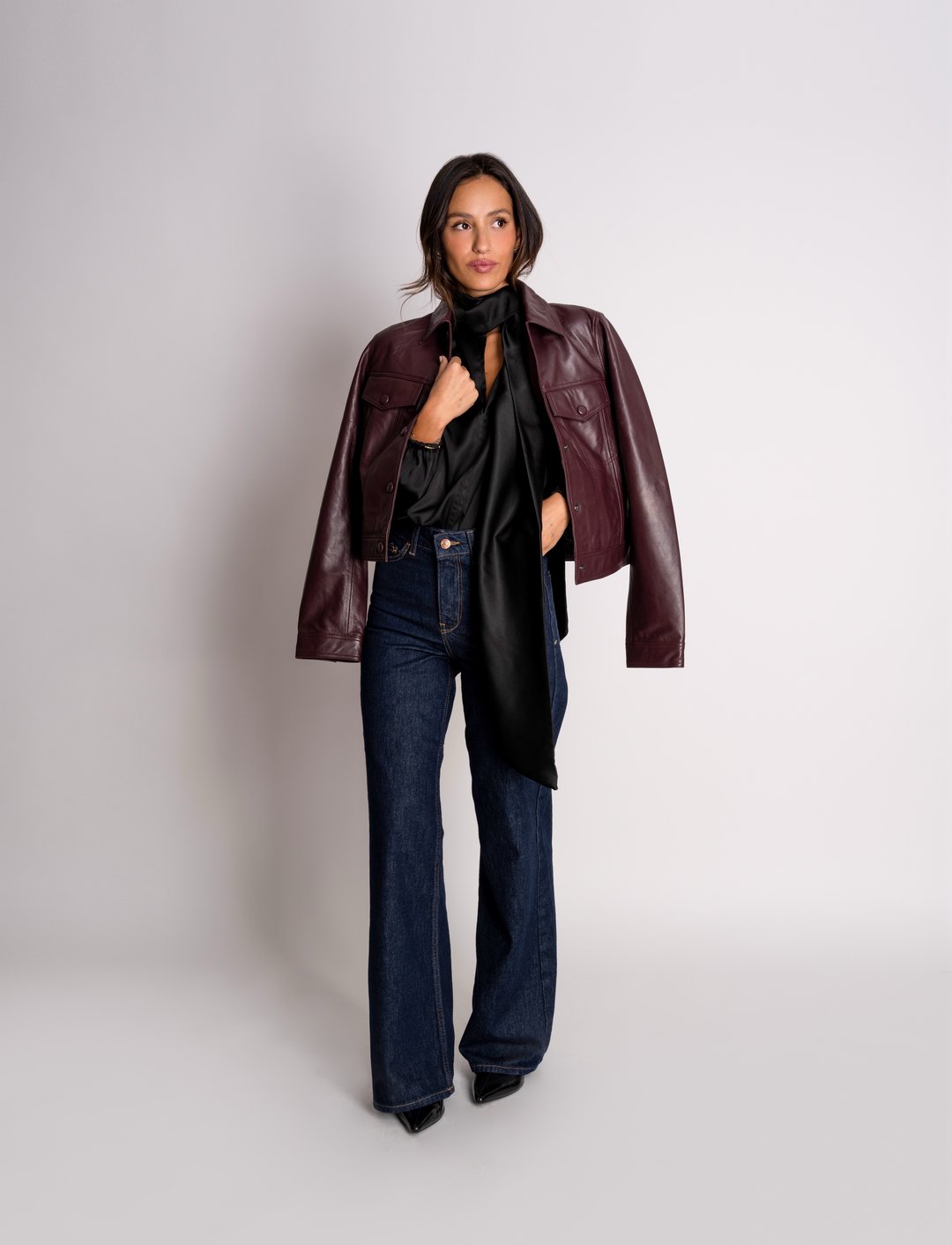 BLUSA MICAELA NEGRA C-Vive