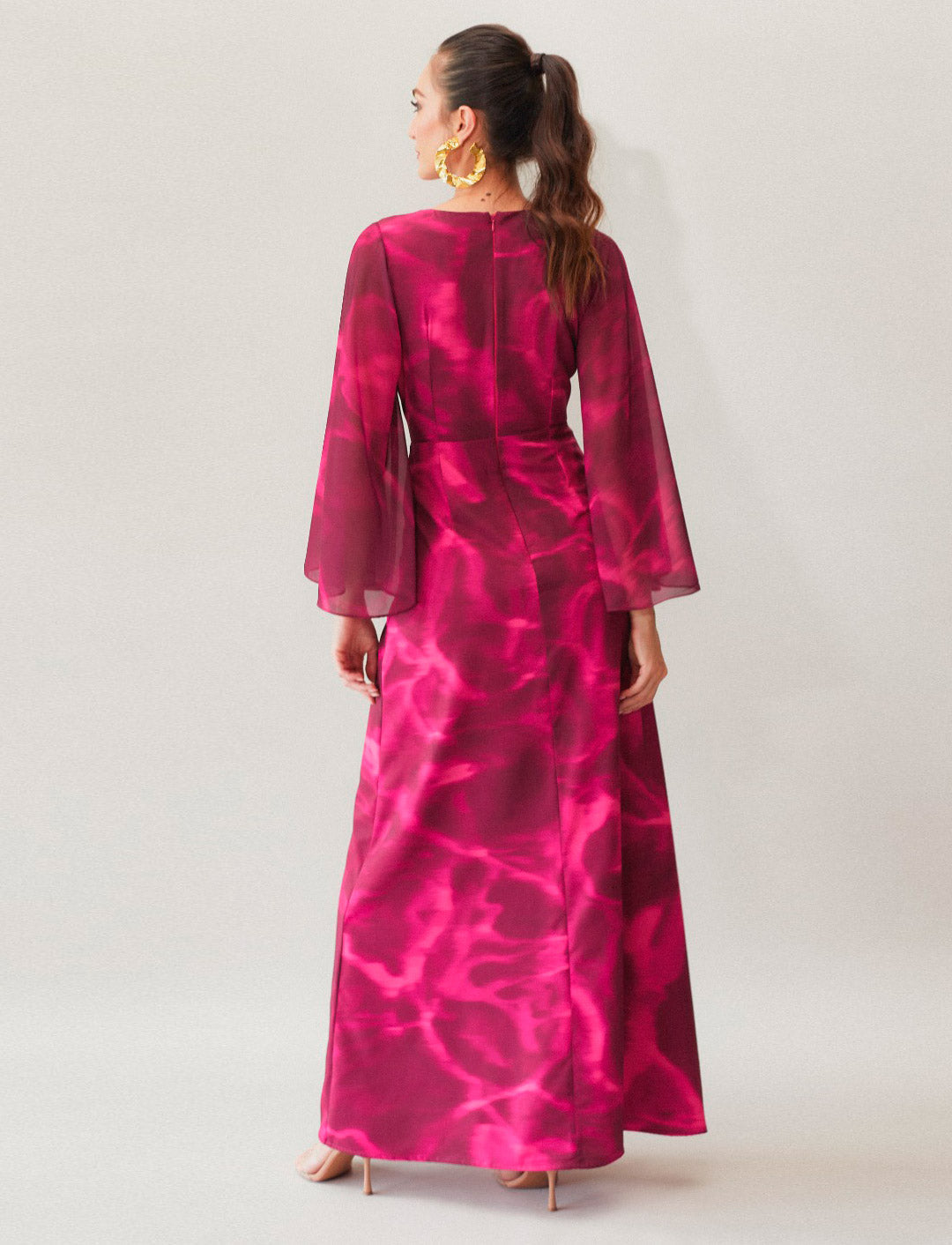 VESTIDO OFELIA MAGENTA C-Vive Colombia