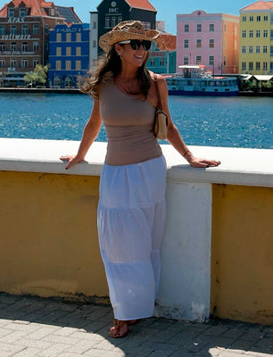 TOP CARMEN CAMEL C-Vive