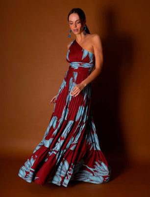 VESTIDO ALIANA TERRACOTA C-Vive Colombia
