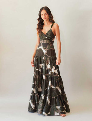 VESTIDO GÉNOVA VERDE C-Vive Colombia