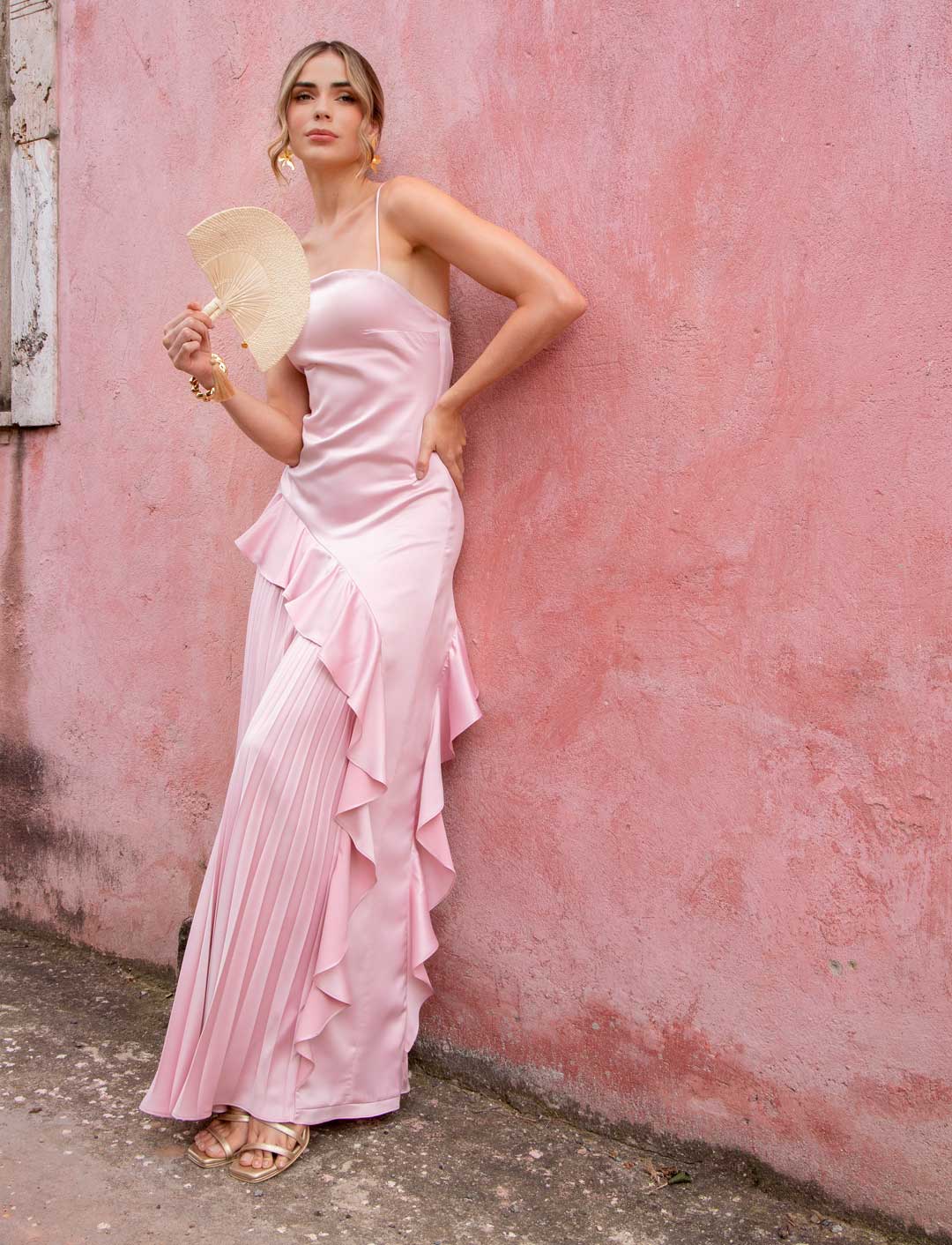 VESTIDO PIERA PALO ROSA C-Vive Colombia