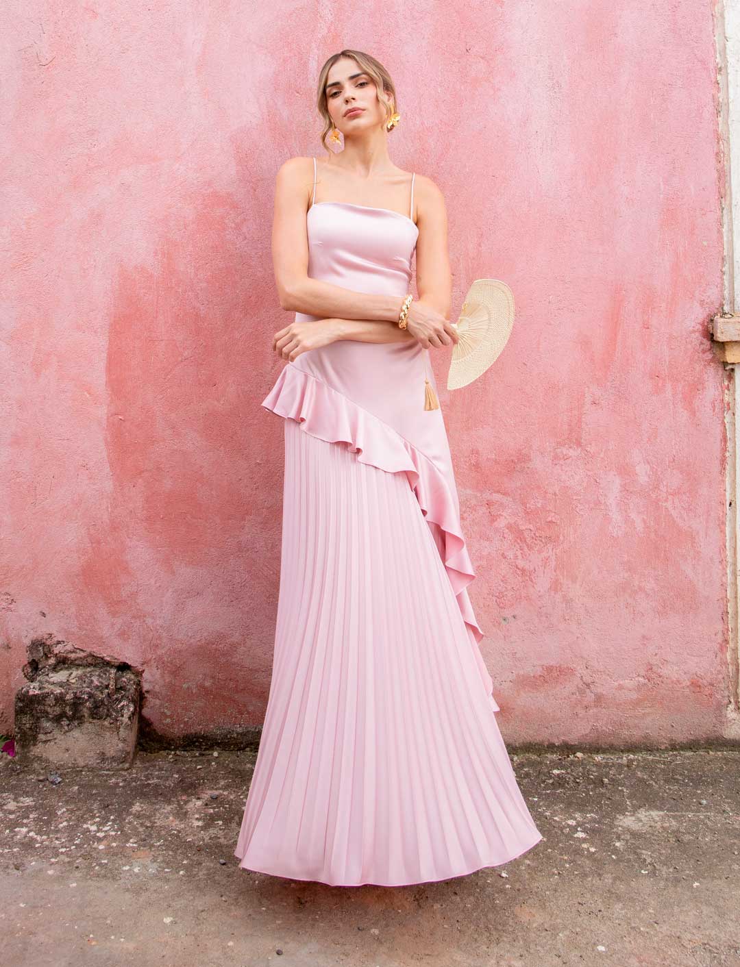 VESTIDO PIERA PALO ROSA C-Vive Colombia