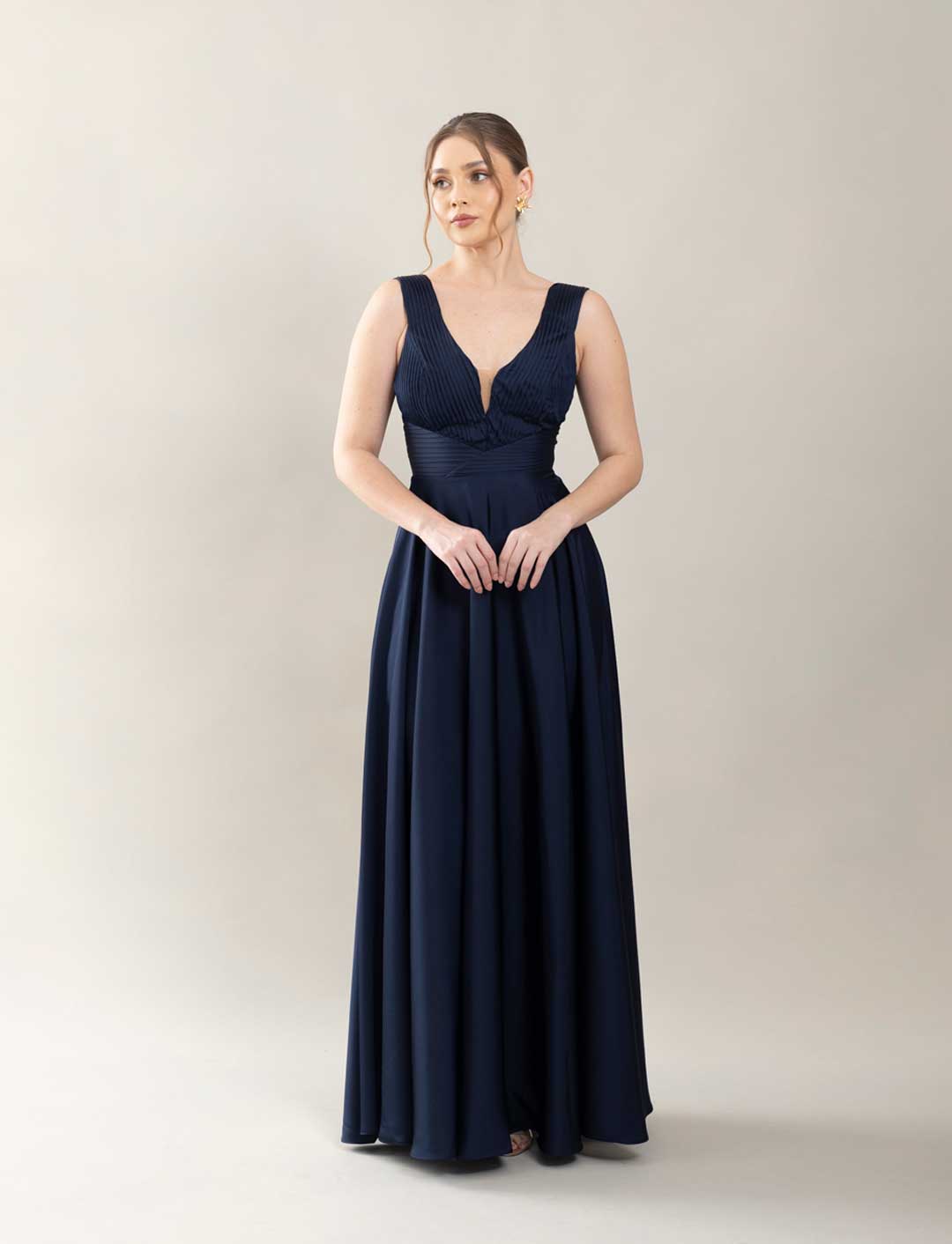 VESTIDO PRAGA AZUL C-Vive Colombia