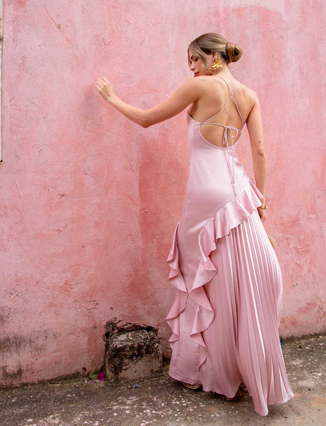 VESTIDO PIERA PALO ROSA C-Vive Colombia