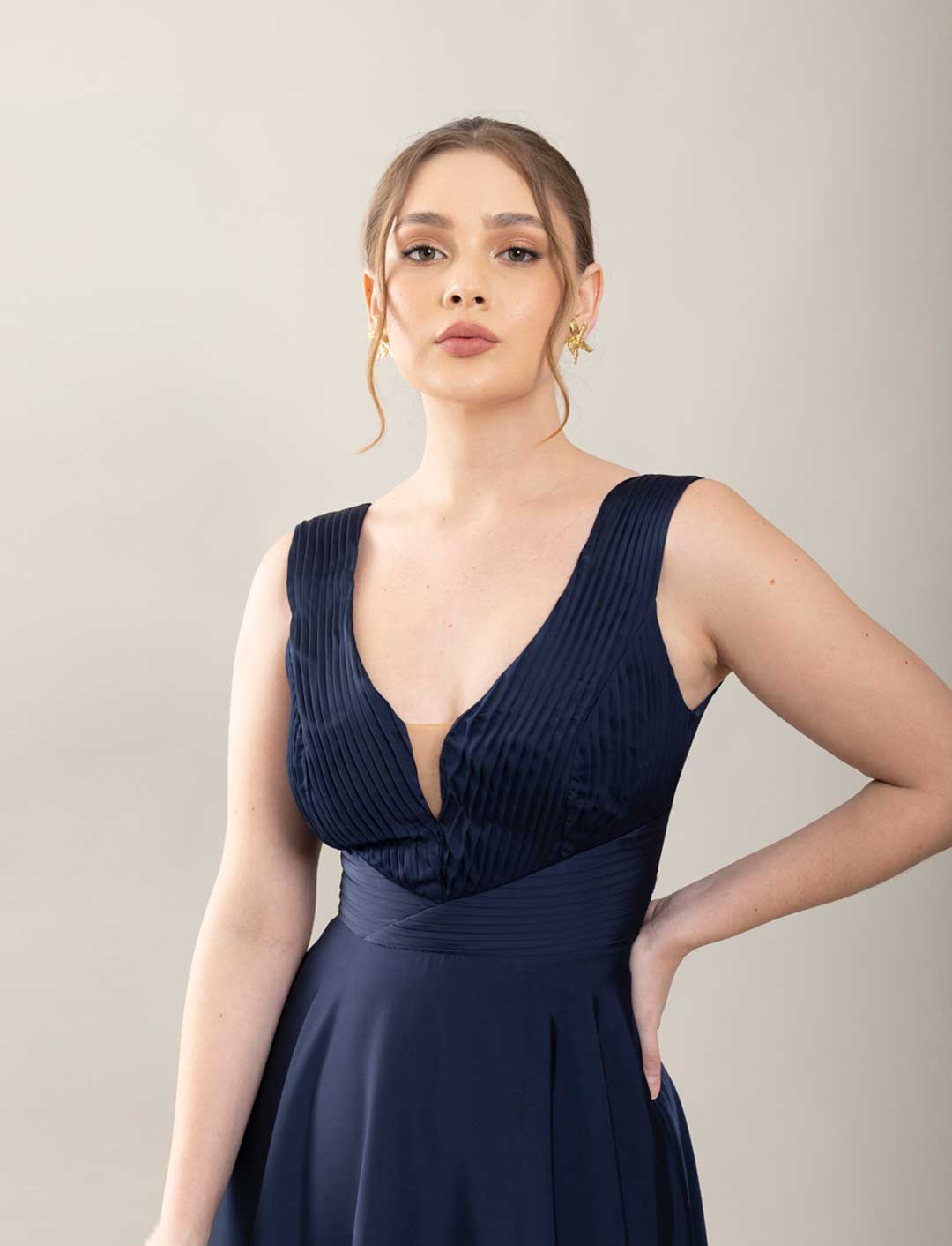 VESTIDO PRAGA AZUL C-Vive Colombia