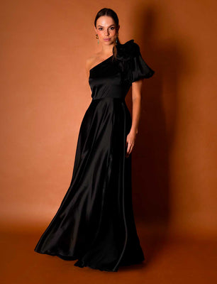 VESTIDO CLARISE NEGRO C-Vive Colombia
