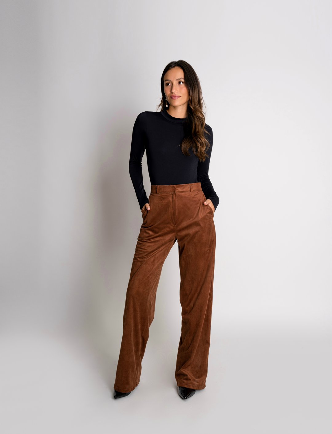 PANTALÓN DENVER GAMUZA CAMEL C-Vive