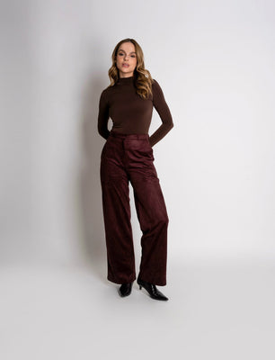 PANTALÓN DENVER BURDEO C-Vive